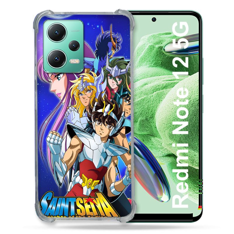 Coque Pour Xiaomi Redmi Note 12 5G Les Chevaliers Du Zodiaque