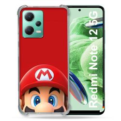 Coque Pour Xiaomi Redmi Note 12 5G Mario Rouge
