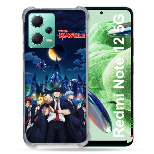 Coque Pour Xiaomi Redmi Note 12 5G Manga Mashle