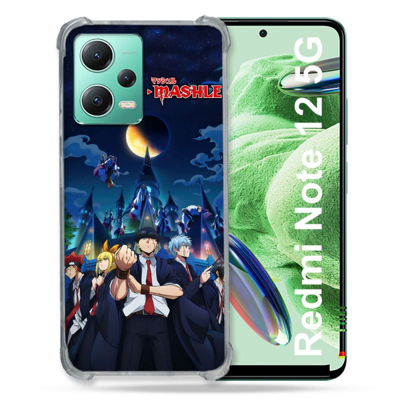 Coque Pour Xiaomi Redmi Note 12 5G Manga Mashle