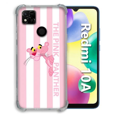 Coque Pour Xiaomi Redmi 10A Panthere Rose