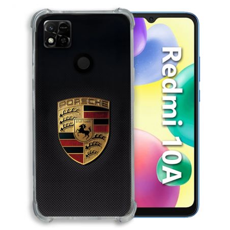 Coque Pour Xiaomi Redmi 10A Porsche Carbone