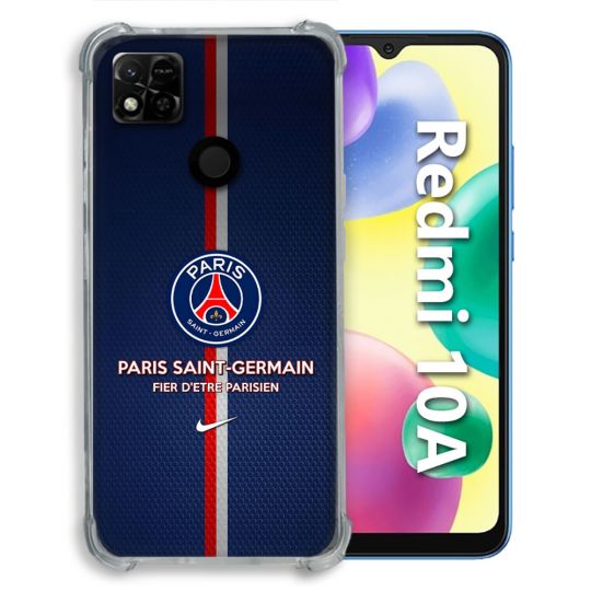Coque Pour Xiaomi Redmi 10A Foot PSG Fier