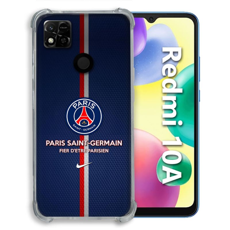 Coque Pour Xiaomi Redmi 10A Foot PSG Fier