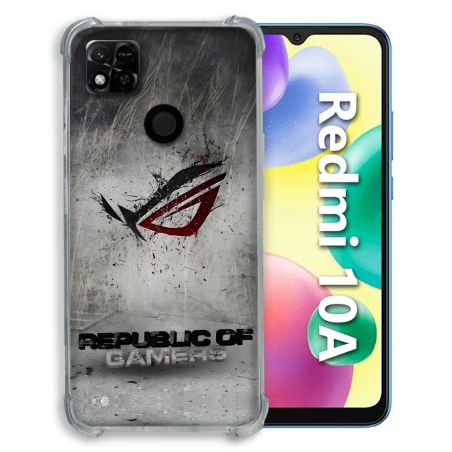 Coque Pour Xiaomi Redmi 10A ROG Gris