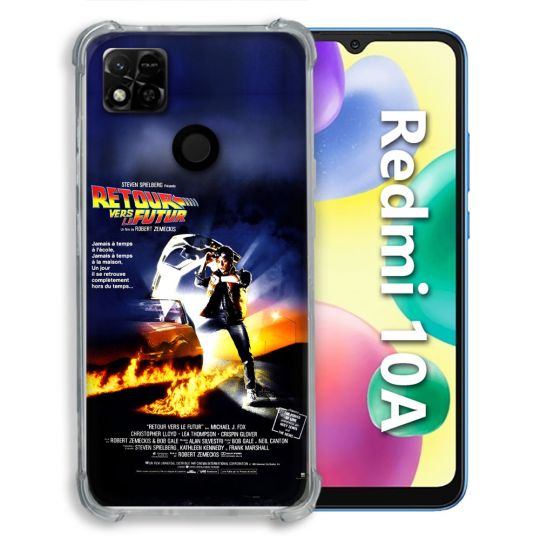Coque Pour Xiaomi Redmi 10A Retour Vers Le Futur Affiche
