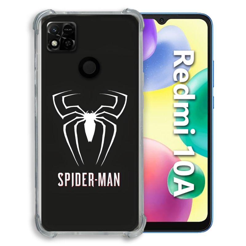 Coque Pour Xiaomi Redmi 10A Spiderman Logo