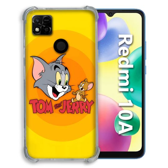 Coque Pour Xiaomi Redmi 10A Tom Jerry