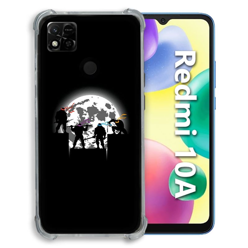 Coque Pour Xiaomi Redmi 10A Tortue Ninja Ombre