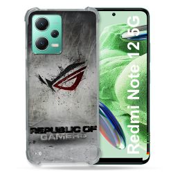 Coque Pour Xiaomi Redmi Note 12 5G ROG Gris