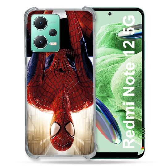 Coque Pour Xiaomi Redmi Note 12 5G Spiderman Invers