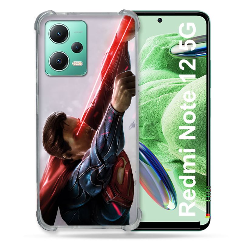 Coque Pour Xiaomi Redmi Note 12 5G Superman Laser