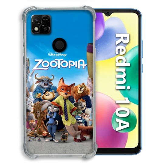 Coque Pour Xiaomi Redmi 10A Zootopia
