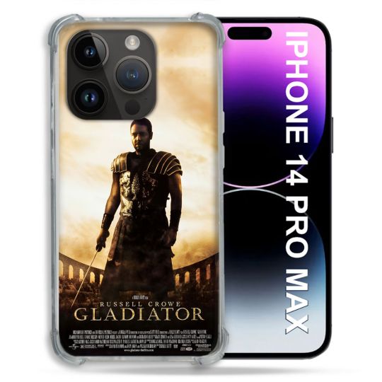 Coque Pour Iphone 14 Pro Plus Gladiator Affiche