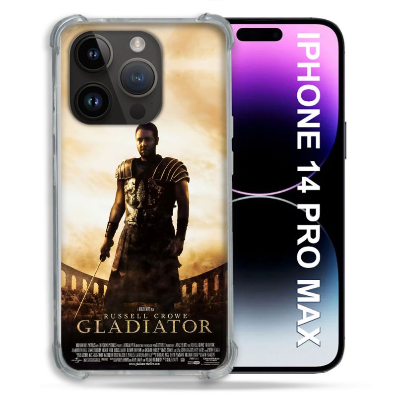 Coque Pour Iphone 14 Pro Plus Gladiator Affiche