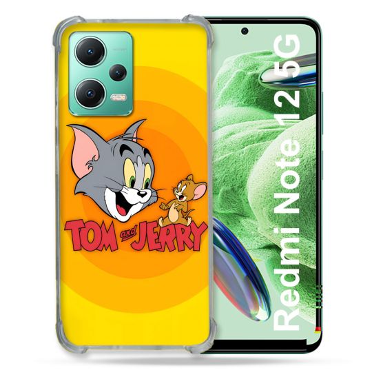 Coque Pour Xiaomi Redmi Note 12 5G Tom Jerry