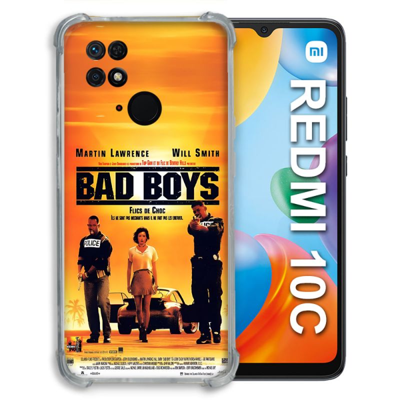 Coque Pour Xiaomi Redmi 10C Bad Boys Affiche