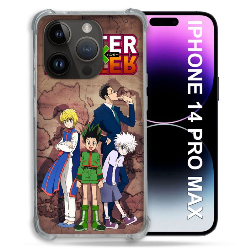 Coque Pour Iphone 14 Pro Plus Manga Hunter X Hunter Vintage