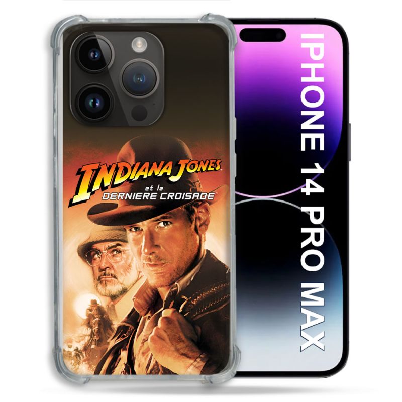 Coque Pour Iphone 14 Pro Plus Indiana Jones Affiche