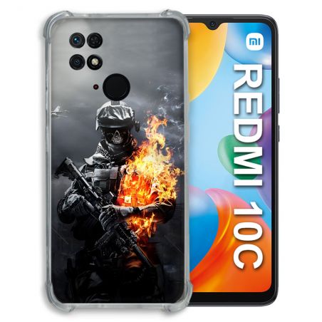 Coque Pour Xiaomi Redmi 10C Call Of Duty Squelette