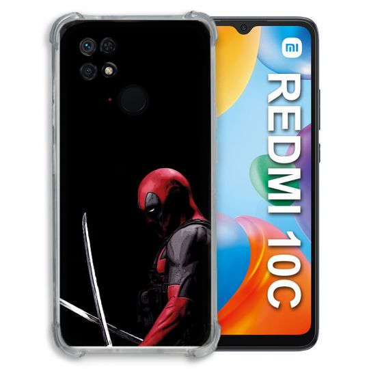 Coque Pour Xiaomi Redmi 10C Deadpool Epee