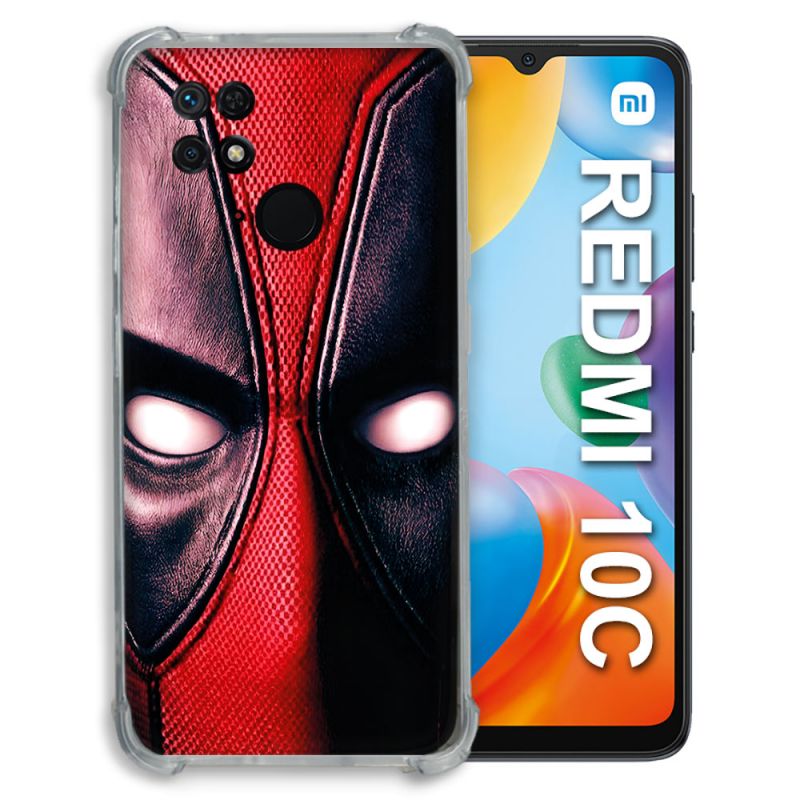 Coque Pour Xiaomi Redmi 10C Deadpool Yeux