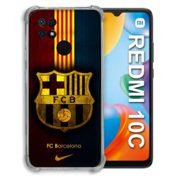 Coque Pour Xiaomi Redmi 10C Foot FC Barcelone Vintage