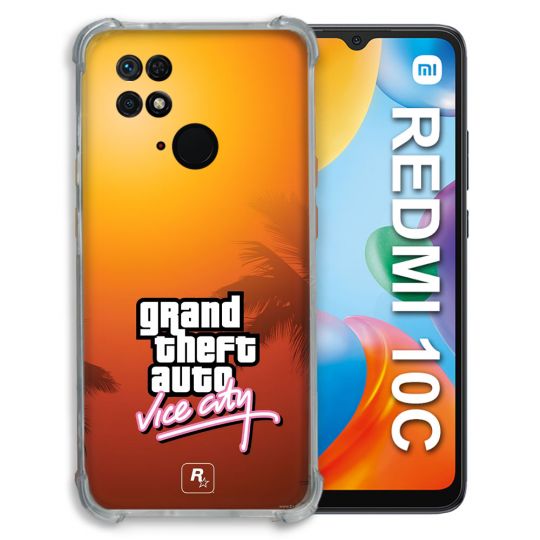 Coque Pour Xiaomi Redmi 10C GTA Vice City