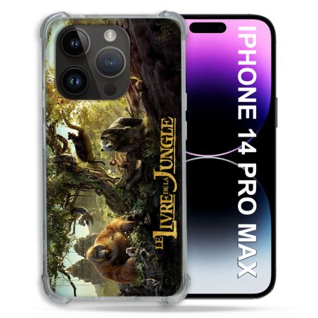 Coque Pour Iphone 14 Pro Plus Le Livre De La Jungle Affiche