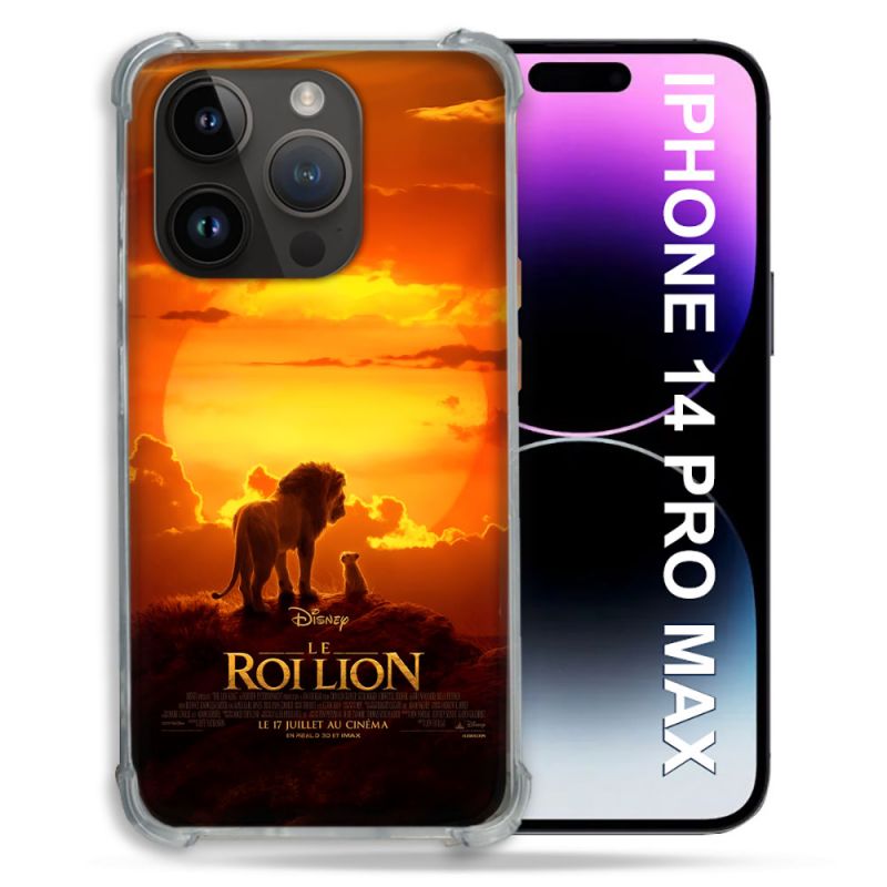 Coque Pour Iphone 14 Pro Plus Le Roi Lion Affiche