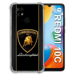 Coque Pour Xiaomi Redmi 10C Lamborghini Carbone