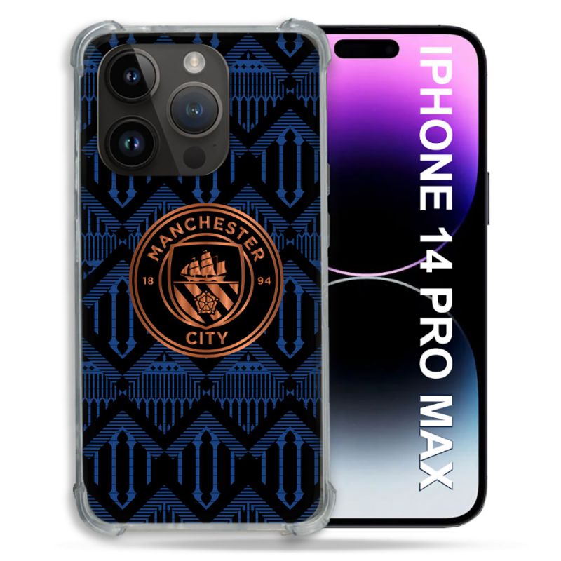 Coque Pour Iphone 14 Pro Plus Foot Manchester City
