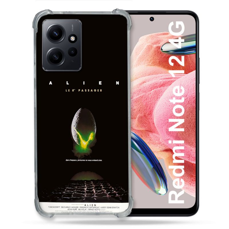 Coque Pour Xiaomi Redmi Note 12 4G Alien Affiche