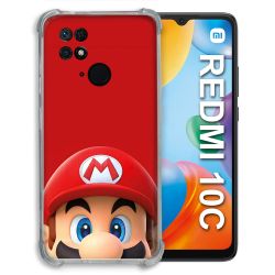 Coque Pour Xiaomi Redmi 10C Mario Rouge