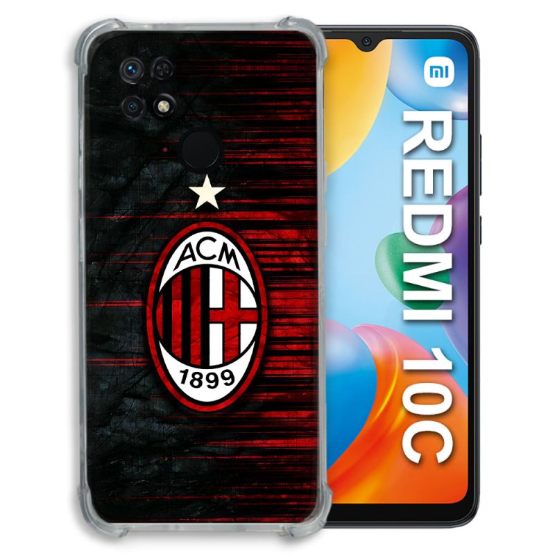 Coque Pour Xiaomi Redmi 10C Foot Milan AC