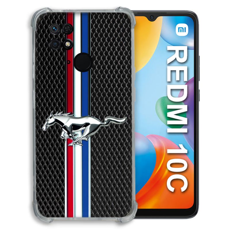 Coque Pour Xiaomi Redmi 10C Mustang