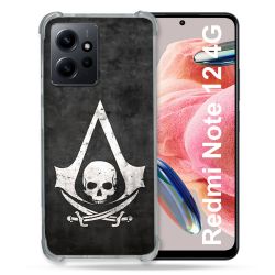 Coque Pour Xiaomi Redmi Note 12 4G Assassin Creed Tete Mort