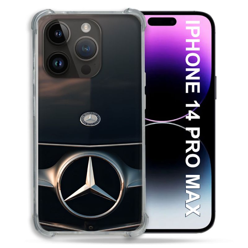 Coque Pour Iphone 14 Pro Plus Mercedes Calendre