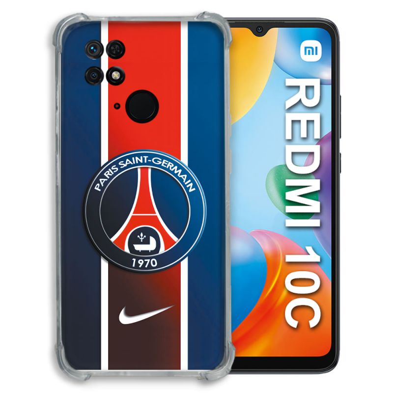 Coque Pour Xiaomi Redmi 10C Foot PSG 1970