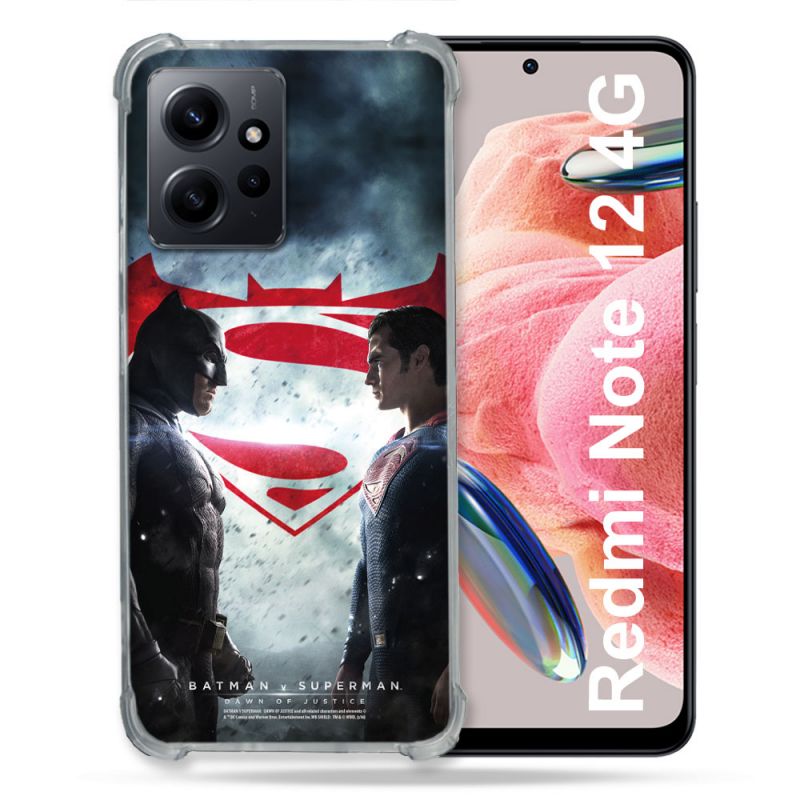 Coque Pour Xiaomi Redmi Note 12 4G Batman VS Superman