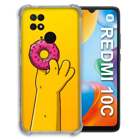 Coque Pour Xiaomi Redmi 10C Simpson Donuts
