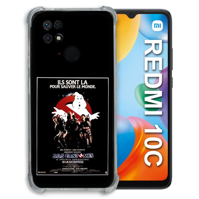 Coque Pour Xiaomi Redmi 10C SOS Fantome Affiche