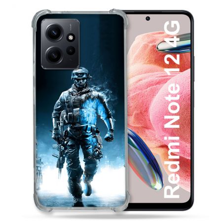 Coque Pour Xiaomi Redmi Note 12 4G Call Of Duty Guerrier