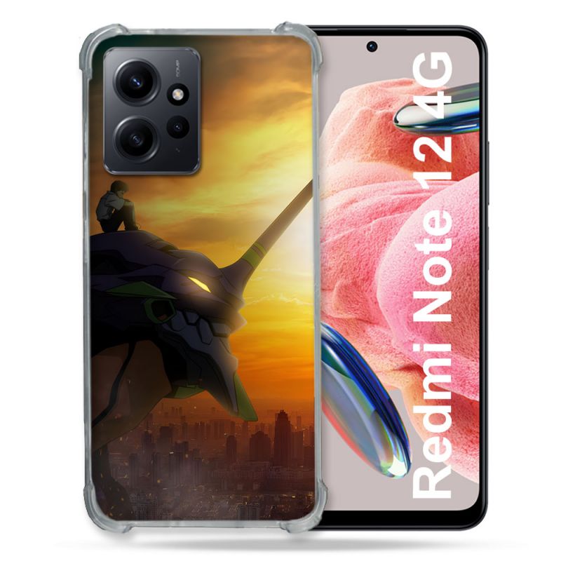 Coque Pour Xiaomi Redmi Note 12 4G Manga Evangelion