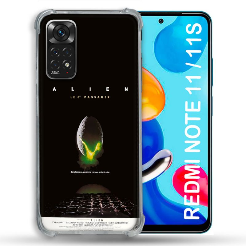 Coque Pour Xiaomi Redmi Note 11 / 11S Alien Affiche