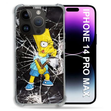 Coque Pour Iphone 14 Pro Plus Simpson Bart