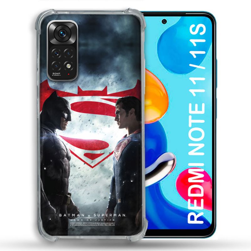 Coque Pour Xiaomi Redmi Note 11 / 11S Batman VS Superman