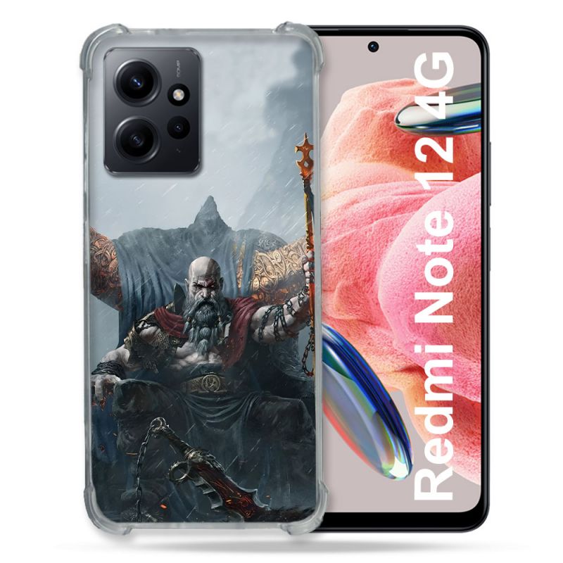 Coque Pour Xiaomi Redmi Note 12 4G God Of War