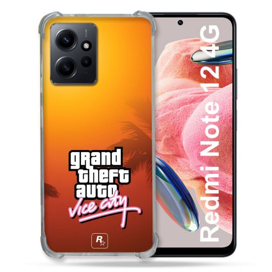 Coque Pour Xiaomi Redmi Note 12 4G GTA Vice City