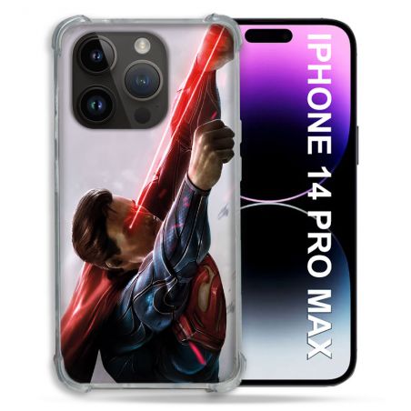 Coque Pour Iphone 14 Pro Plus Superman Laser